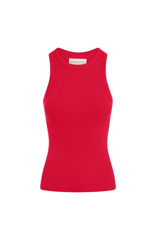 Shop The Standard Stitch The Rib Tank In Red