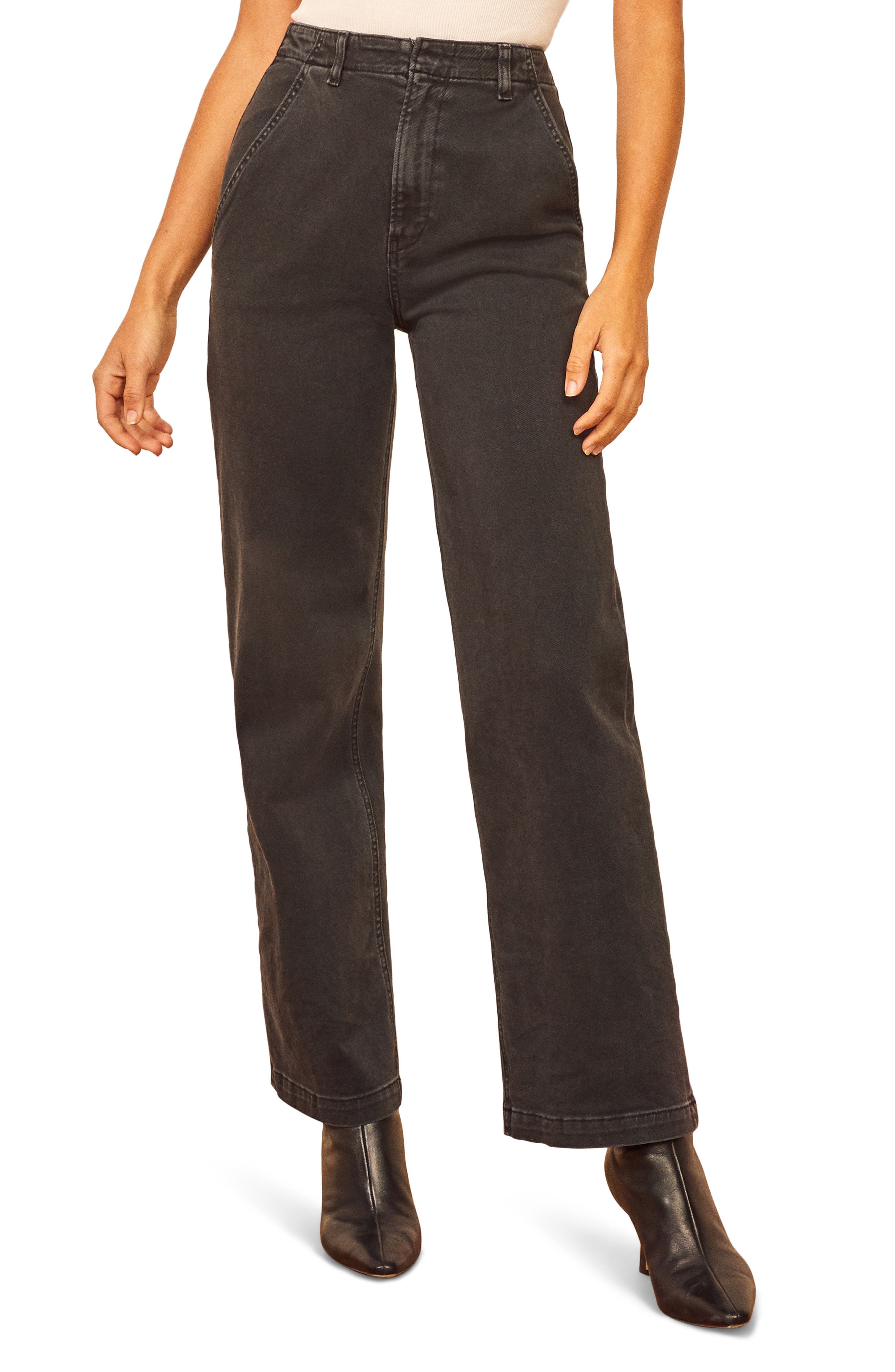 reformation work pant