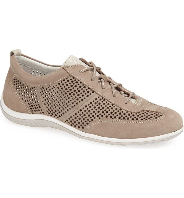 Gabor Perforated Leather Sneaker | Nordstrom