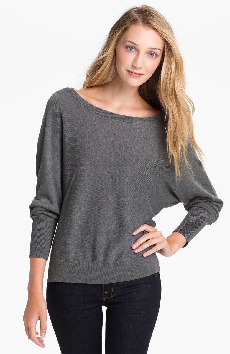 Vince Camuto Sequin Elbow Patch Sweater | Nordstrom