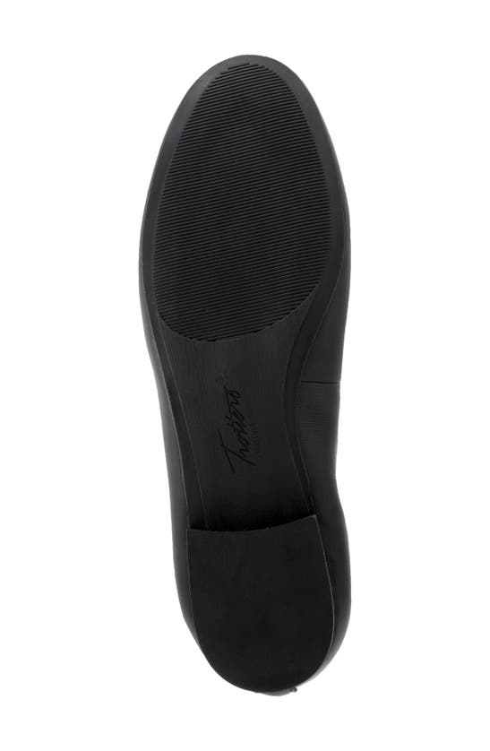 Shop Trotters Gia Ornament Ballet Flat In Black