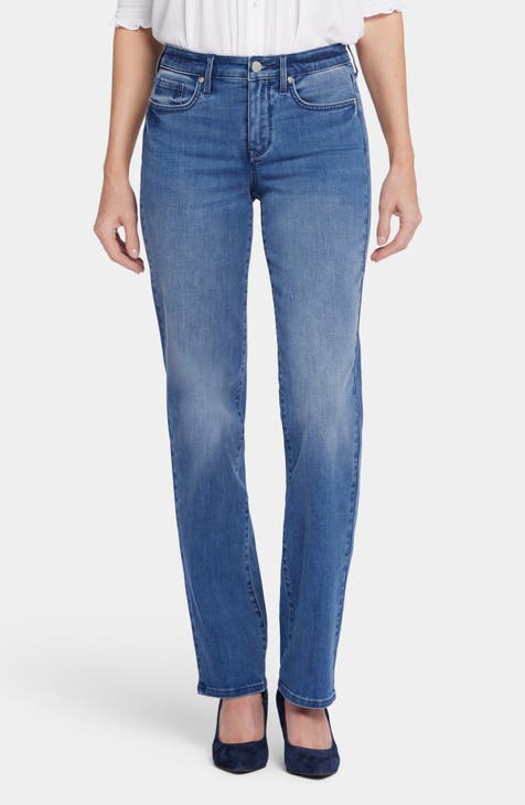 Women's Mid Rise Straight-Leg Jeans | Nordstrom