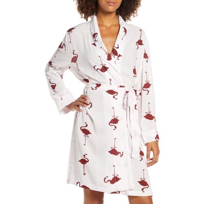 Chalmers Camille Short Robe, Pink