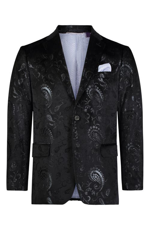 Shop Robert Graham Abney Paisley Jacquard Sport Coat In Black