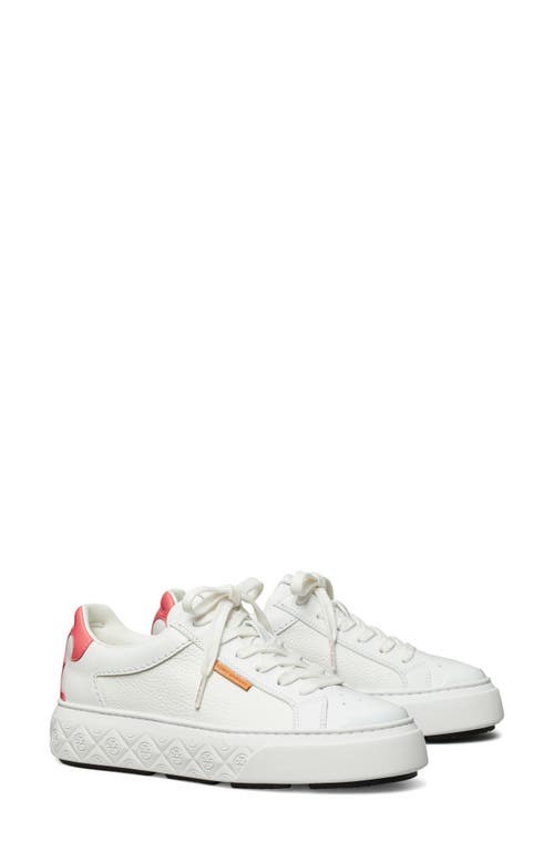Tory Burch Ladybug Sneaker Purity /Coral Crush at Nordstrom,