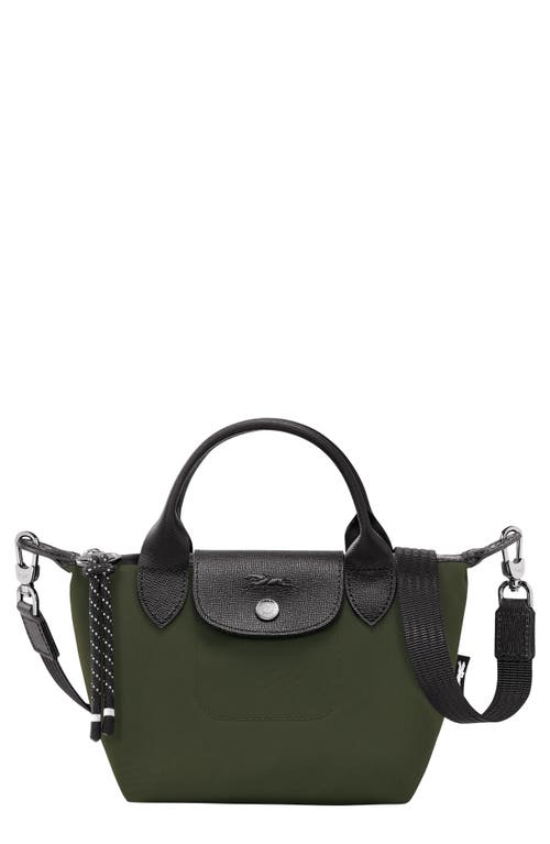 Longchamp Le Pliage Small Crossbody Bag in Khaki/khaki at Nordstrom