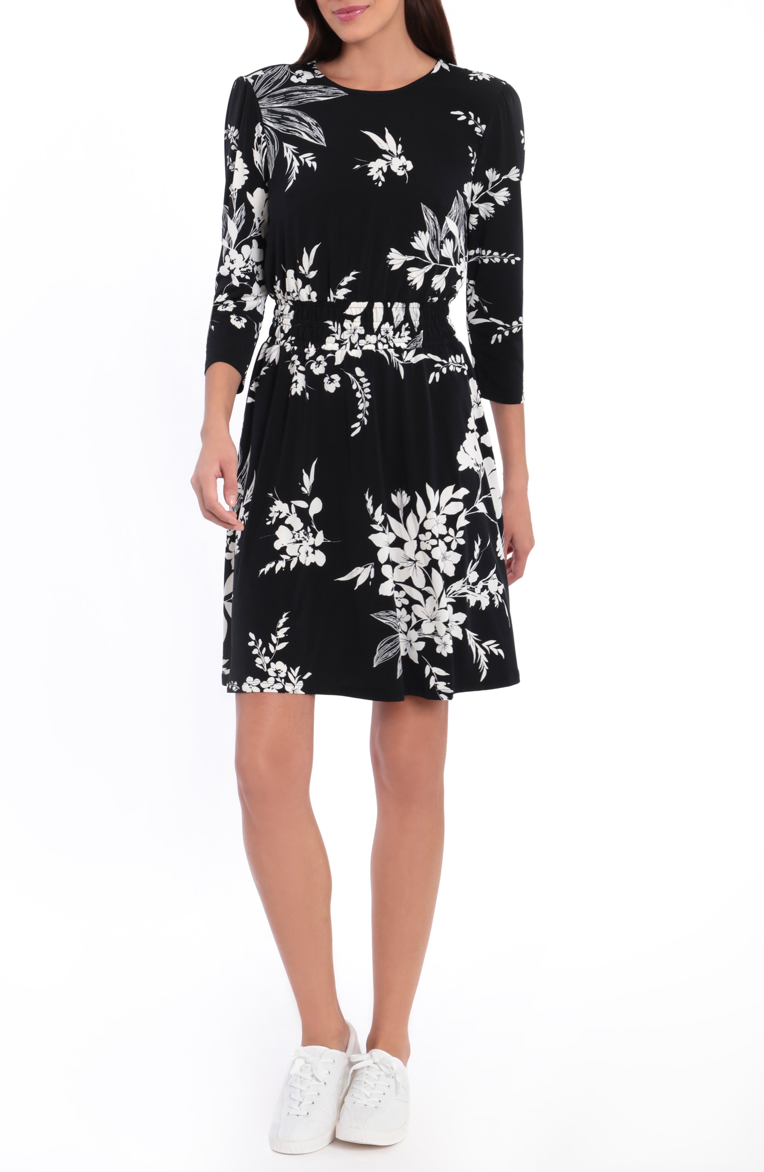 black cocktail dress nordstrom rack