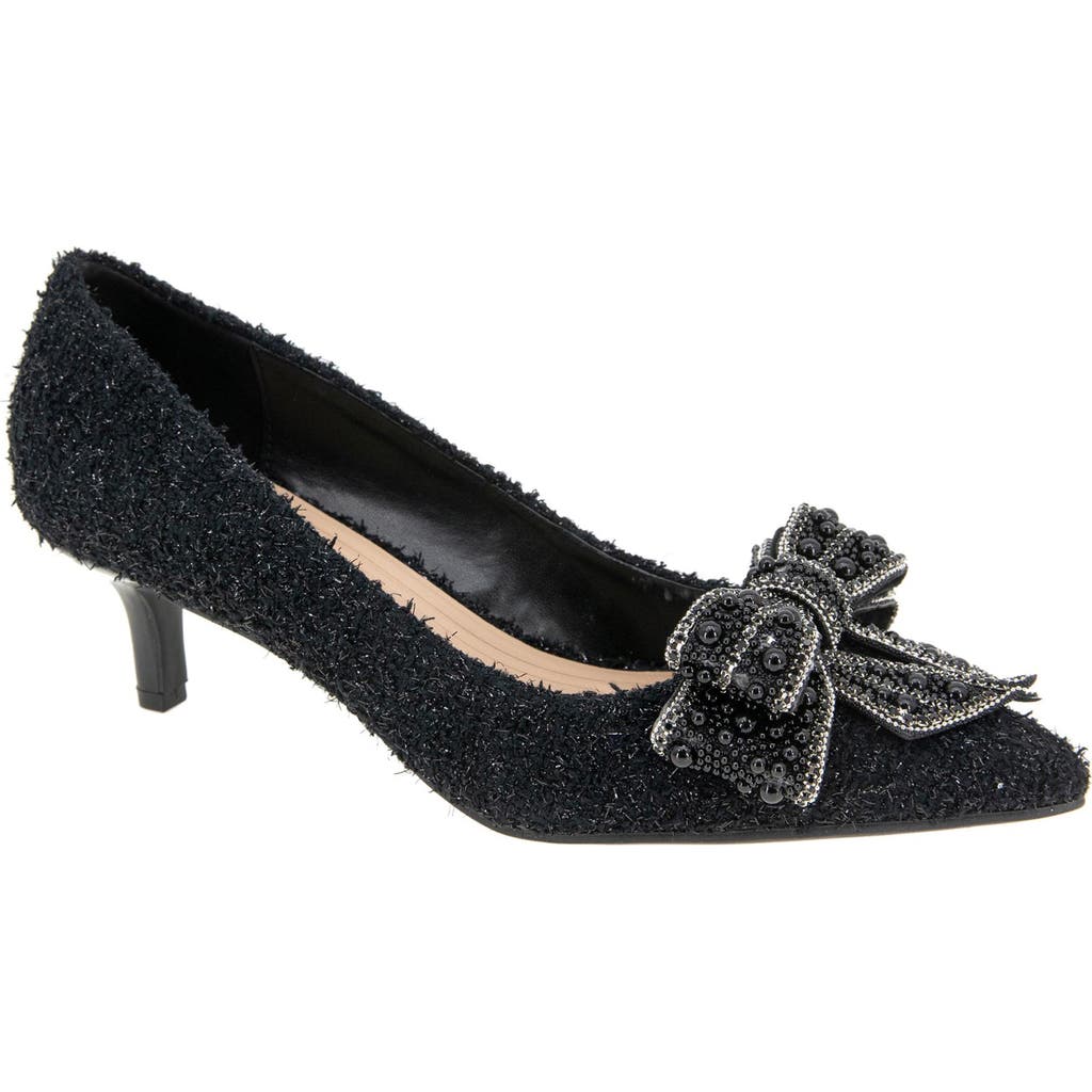 Bcbg Dovi 2 Pointed Toe Pump In Black