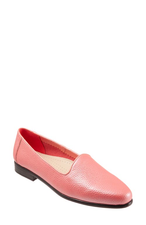 Trotters Liz Flat Coral Leather at Nordstrom,