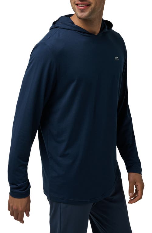 Shop Travismathew Double Team Hoodie In Total Eclipse