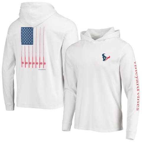 vineyard vines Men's Vineyard Vines White Houston Texans Hoodie