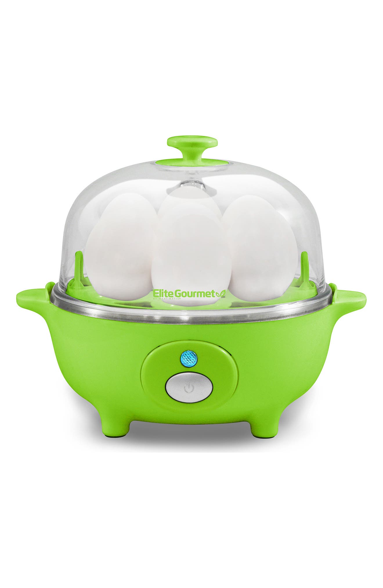 Maxi-matic Elite Cuisine Egc-007g Automatic Easy 7-egg Cooker In Green