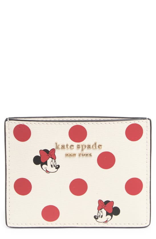 Kate Spade Card Wallet In Parchment