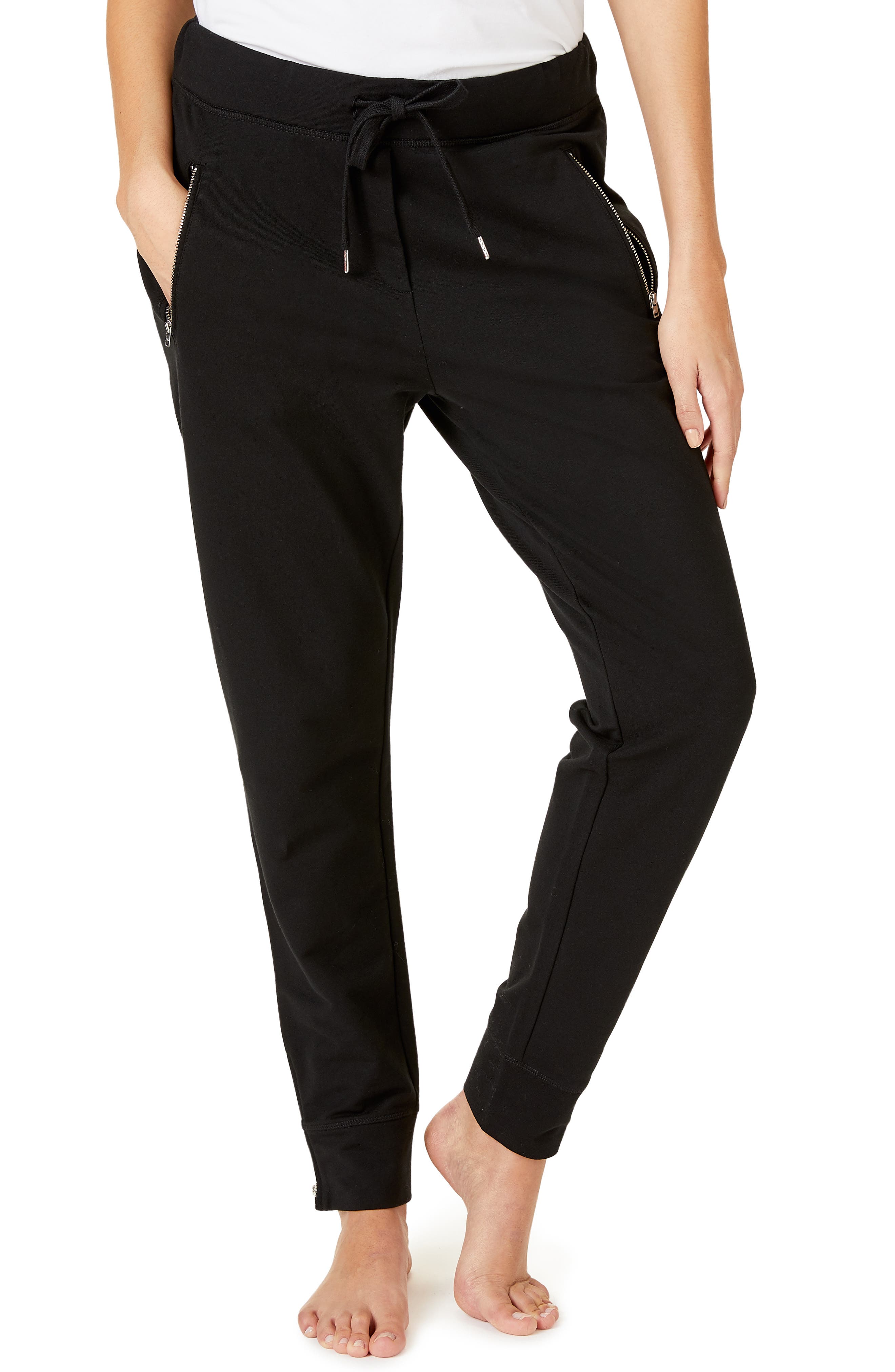 Women's The White Company Zip Detail Jogger Pants Women's The White Company Zip Detail Jogger Pants