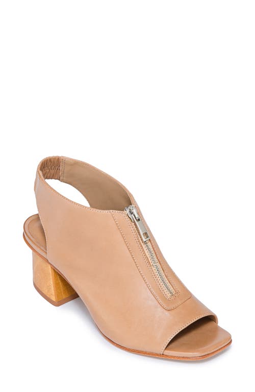 Bernardo Footwear Levy Open Toe Bootie In Gold