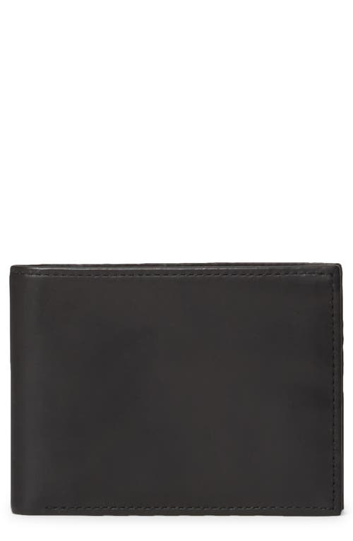 MZ Wallace Rory RFID Leather Billfold in Black