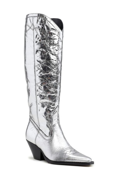 silver boots | Nordstrom