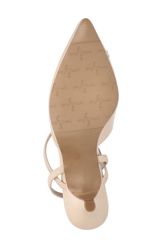Shop Easy Street Uunna Slingback Pump In Nude Patent