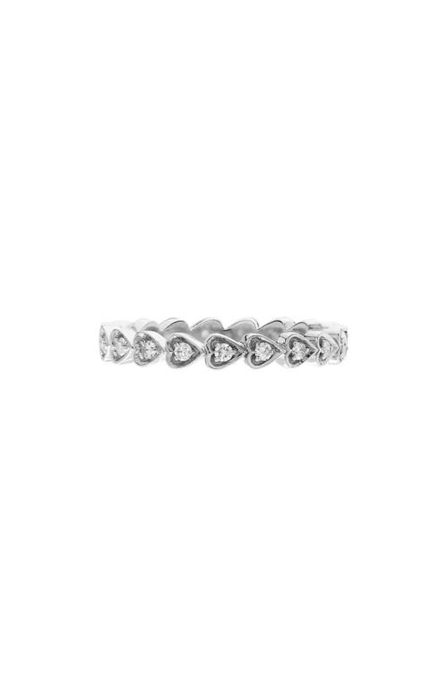 Sethi Couture Amor Diamond Heart Ring in 18K Wg at Nordstrom, Size 6.5