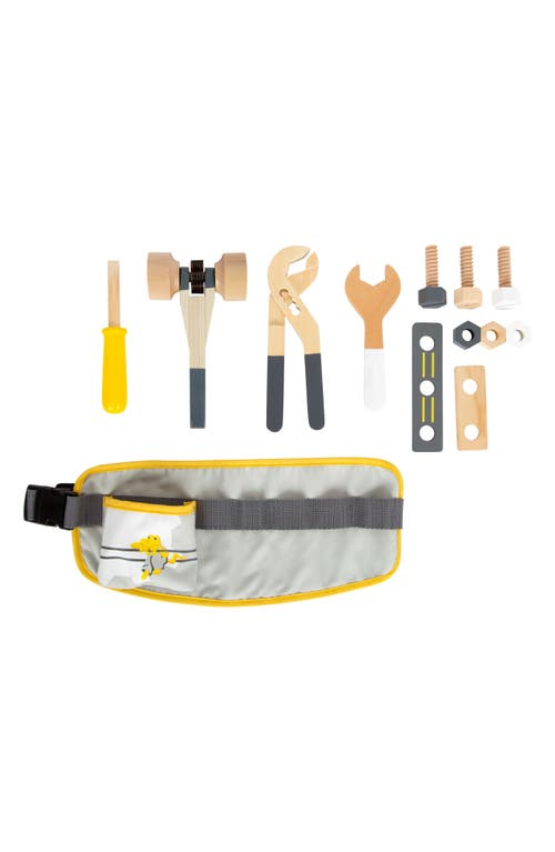 SMALL FOOT Tool Belt Toy in Grey at Nordstrom