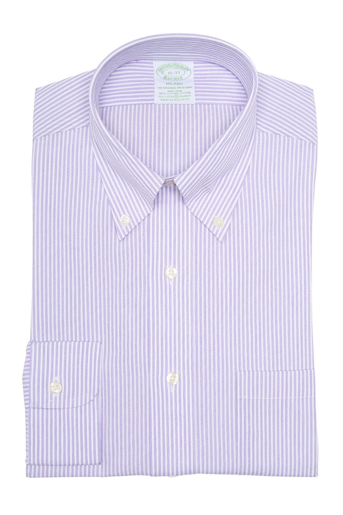 brooks brothers milano fit shirt