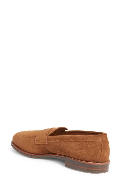 Shop Alden Shoe Company Alden Khrone Suede Loafer In Snuff Suede