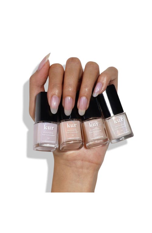 Shop Londontown Illuminating Essentials 4-piece Nail Care Set $56 Value In Pink Multi