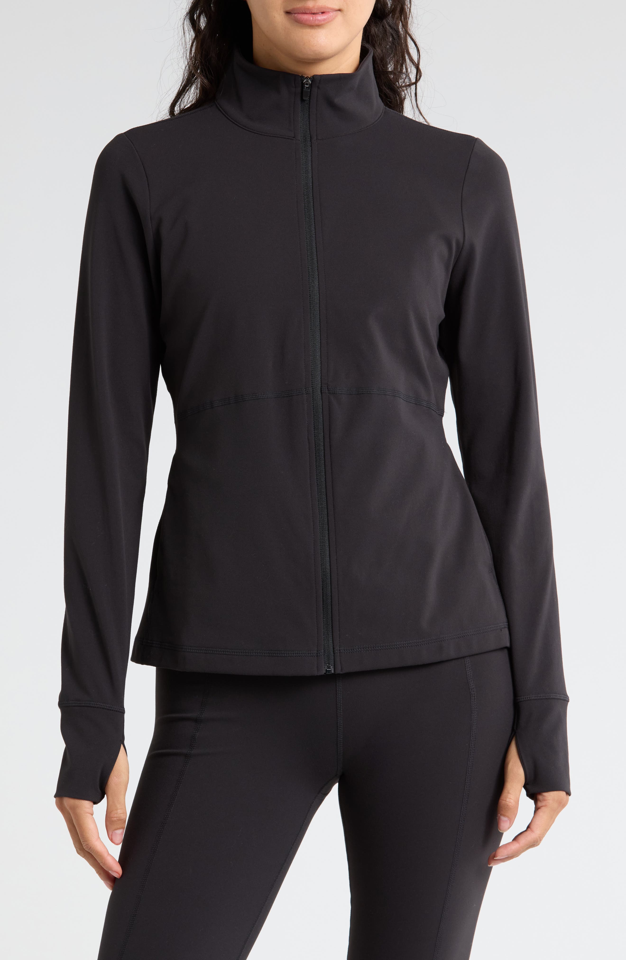 Veste Intégrale Zippée Z By Zella Femme Taille L Noire – Activewear – Très Bon état