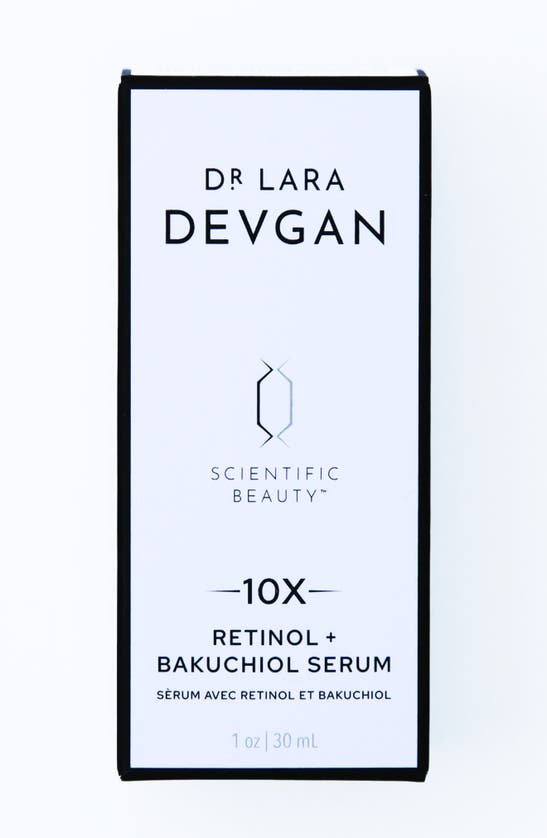 Shop Dr Lara Devgan Retinol + Bakchiol Serum, 1 oz In 10x