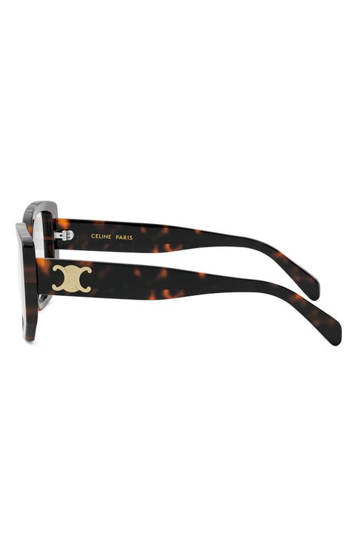 Celine Glasses In Dark Havana