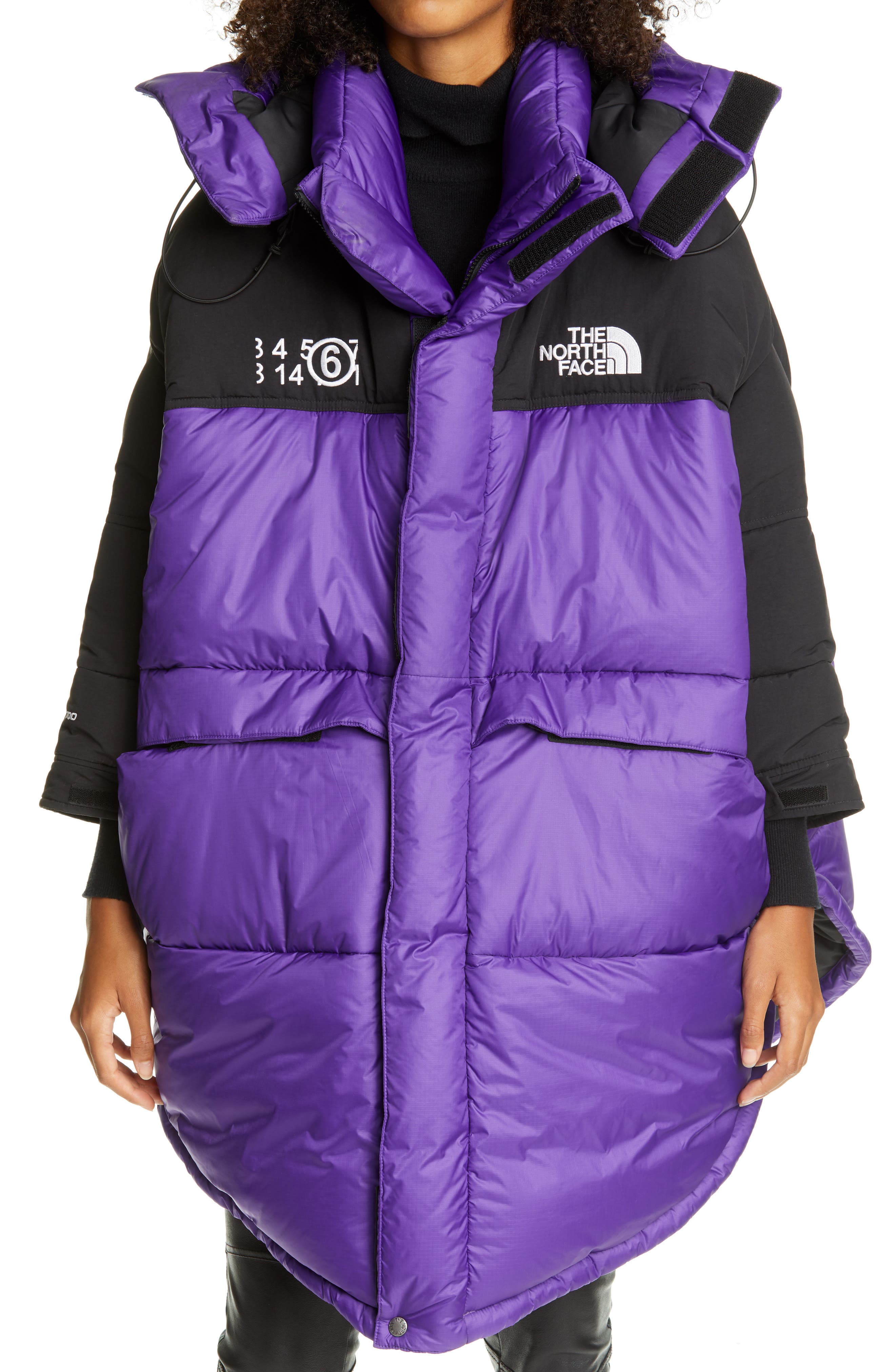 north face padded coat