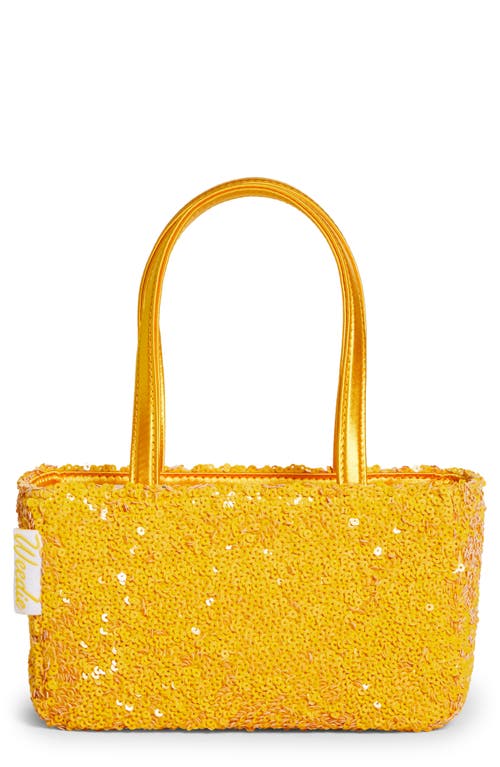 Edie Parker Mini Spark Tote in Crystal Yellow