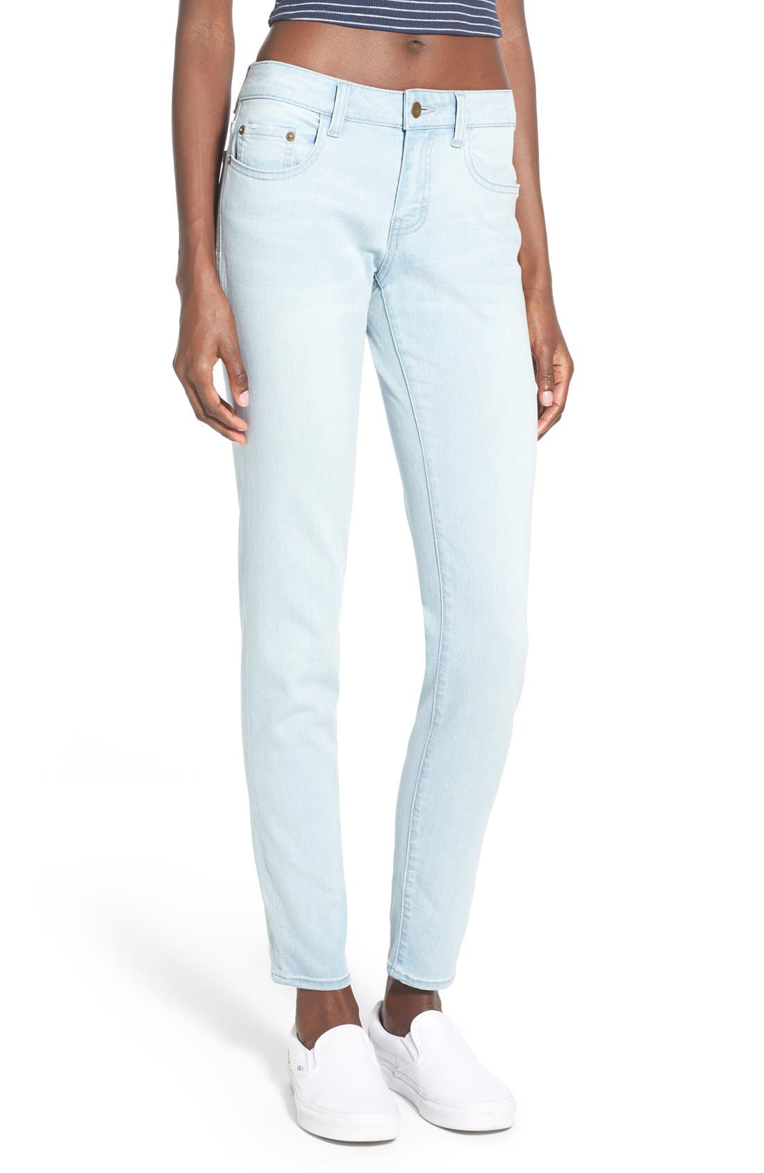 BP. Mid Rise Skinny Jeans (Powder Blue) | Nordstrom