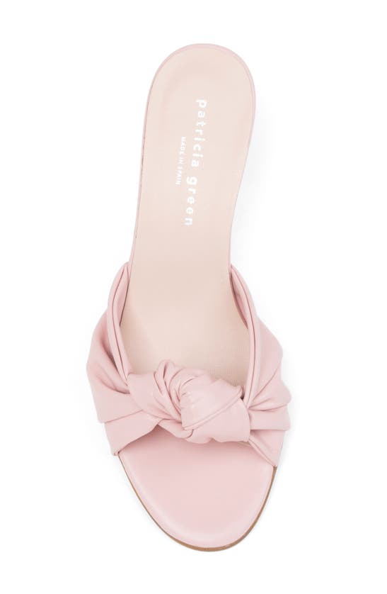 Patricia Green Savannah Slide Sandal In Blush Pink