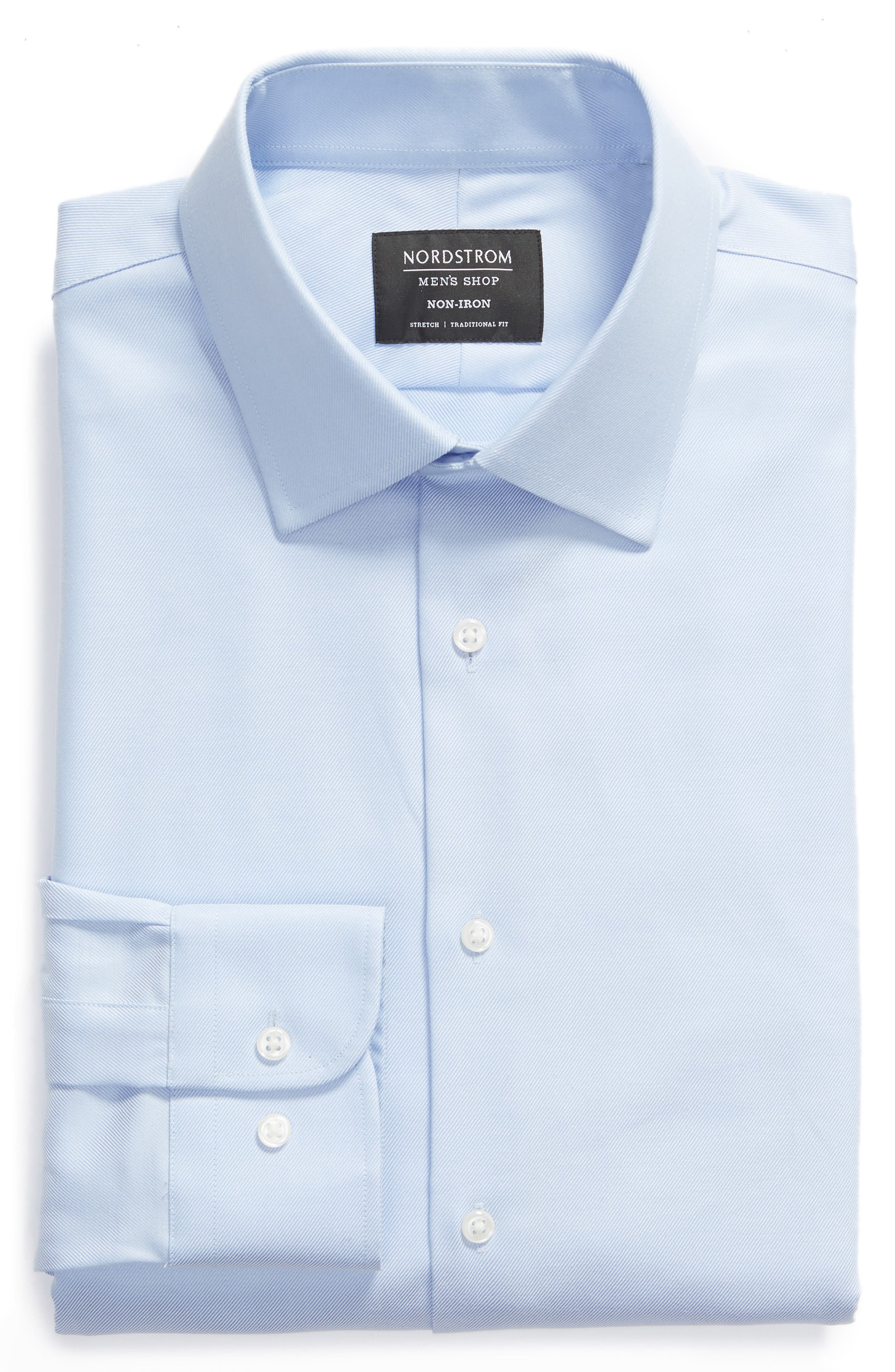 non iron stretch dress shirt