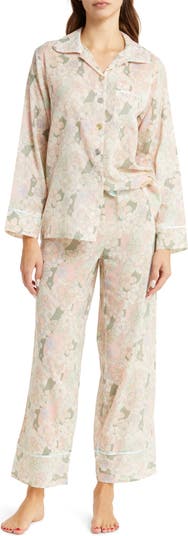 Papinelle Phoebe Floral Print Cotton Voile Pajamas