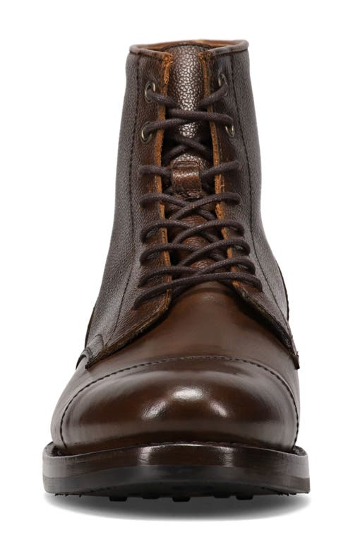 Frye Dylan Cap Toe Boot In Whiskey