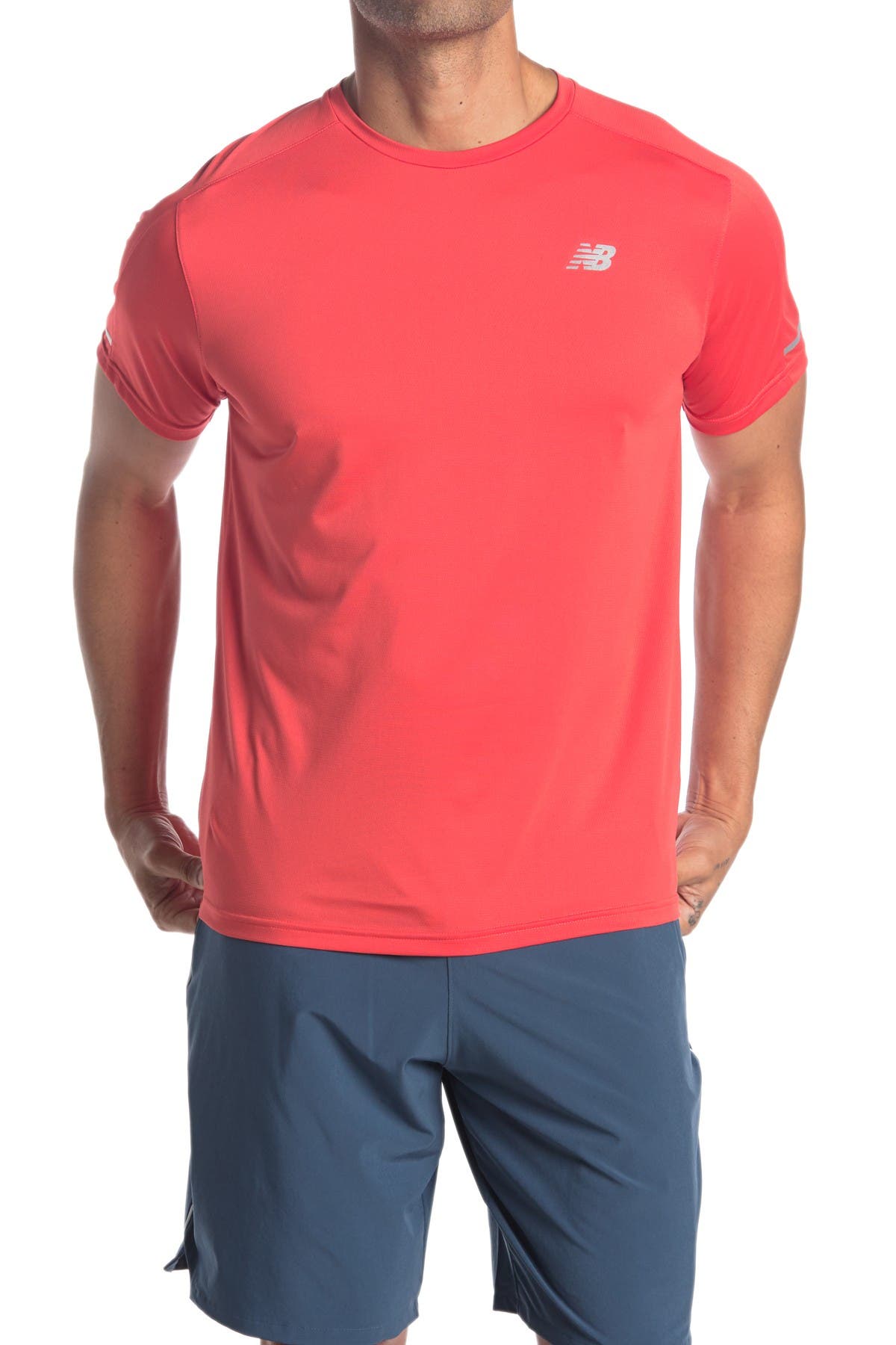 new balance core run t shirt