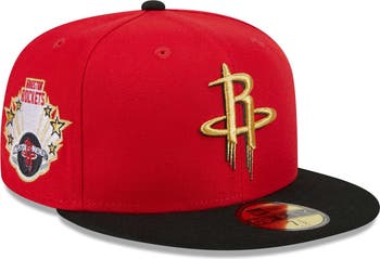 New Era Men's New Era Red/Black Houston Rockets Gameday Gold Pop Stars ...