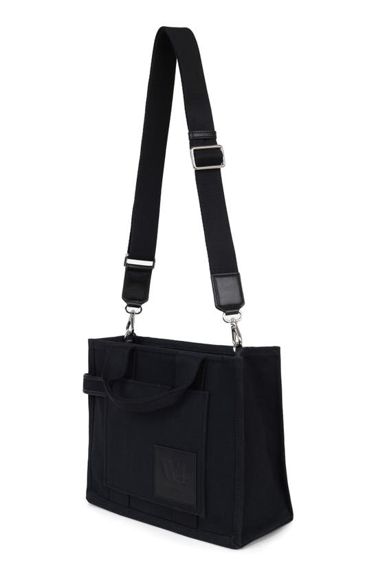 Shop We-ar4 The Street 29 Canvas Tote In Black