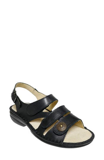 David Tate Wrap Slingback Sandal In Black