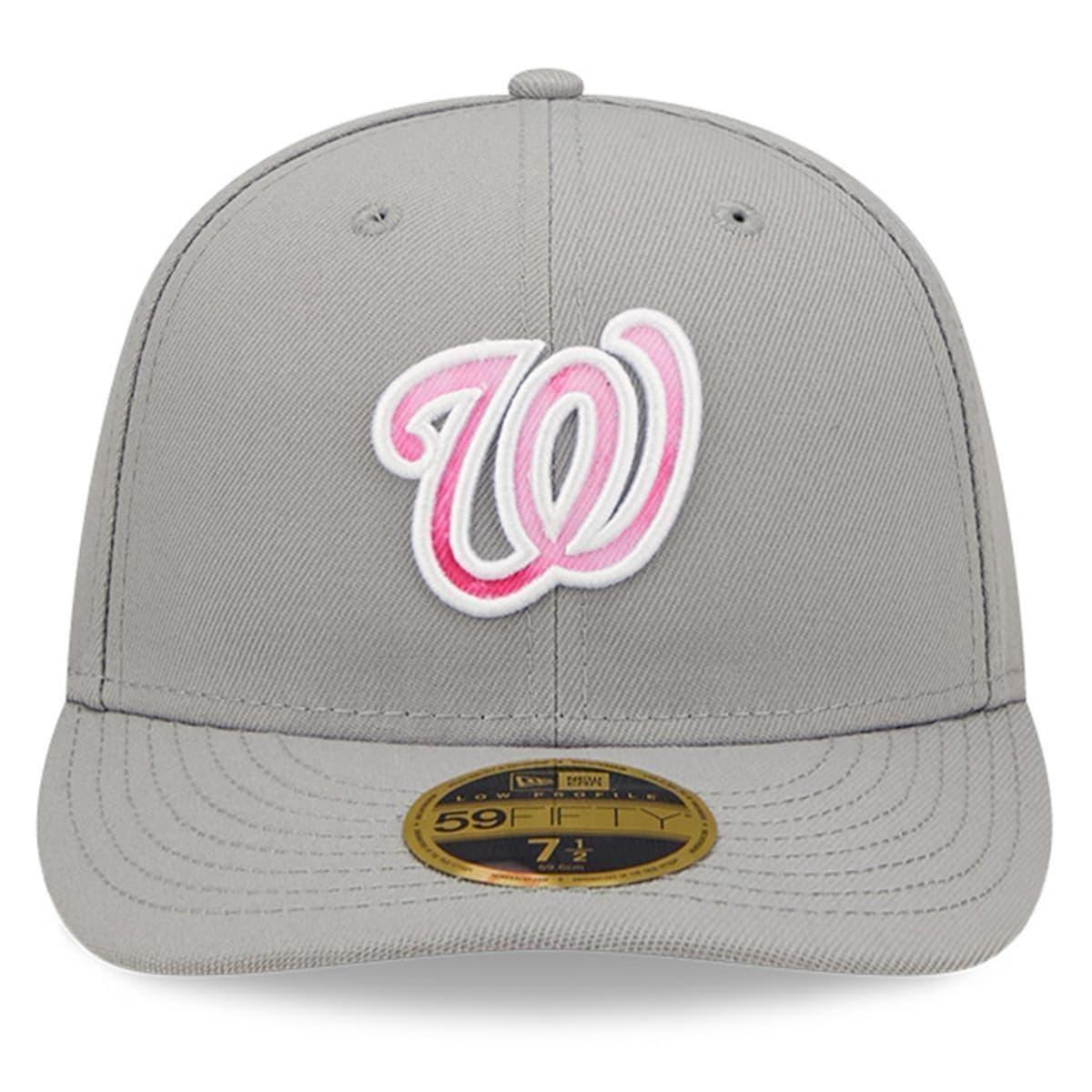 gray washington nationals hat