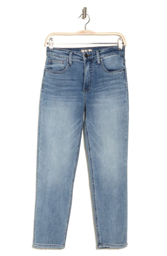Kut From The Kloth Rachel High Rise Fab Ab Mom Jeans In Precision W/ Med