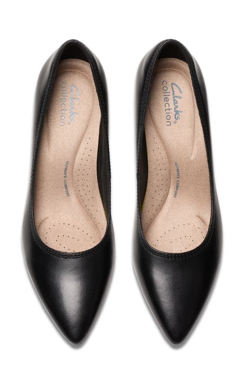 Clarks Ellanie Hope In Black Leather