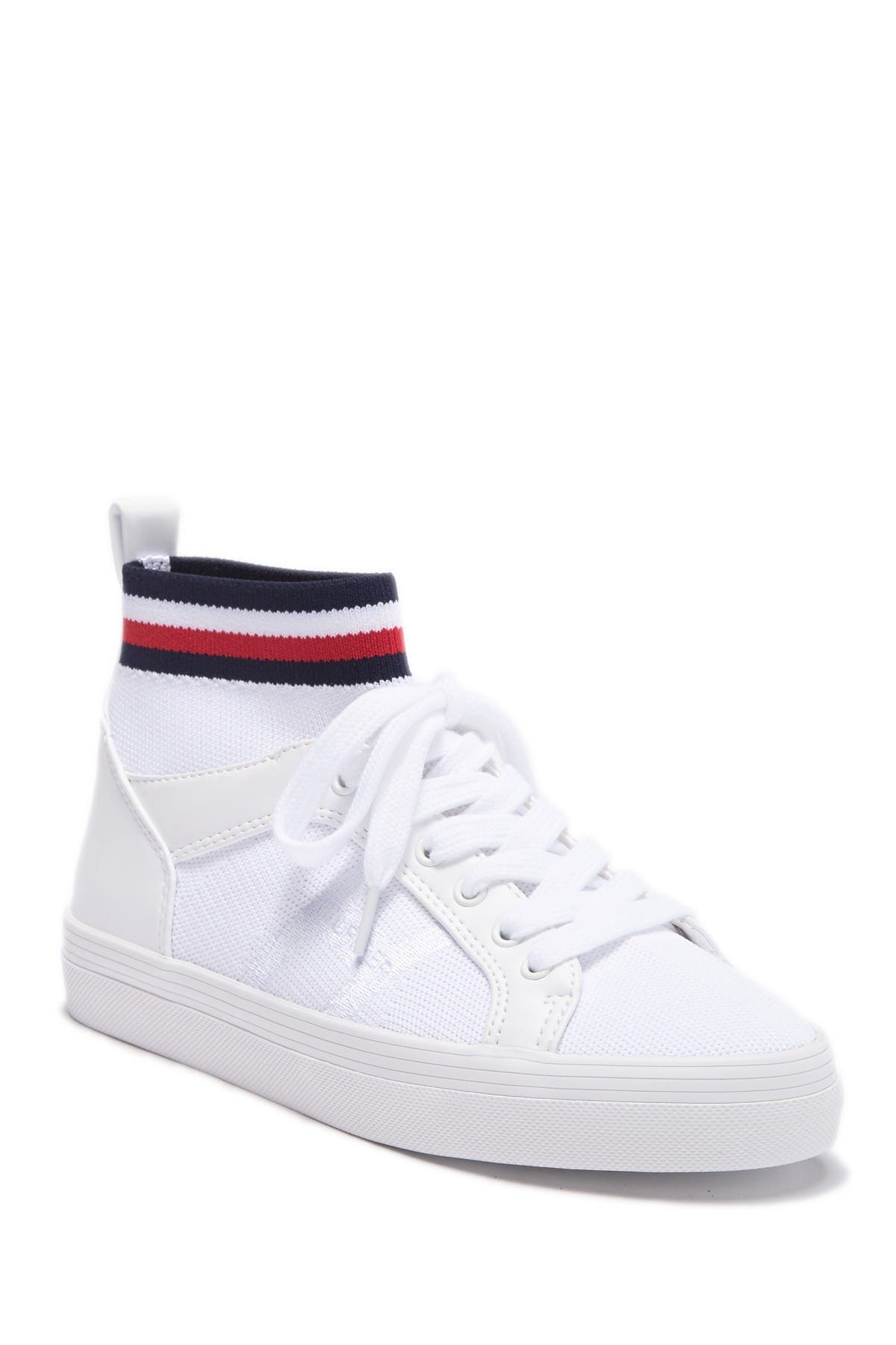 tommy hilfiger high top shoes