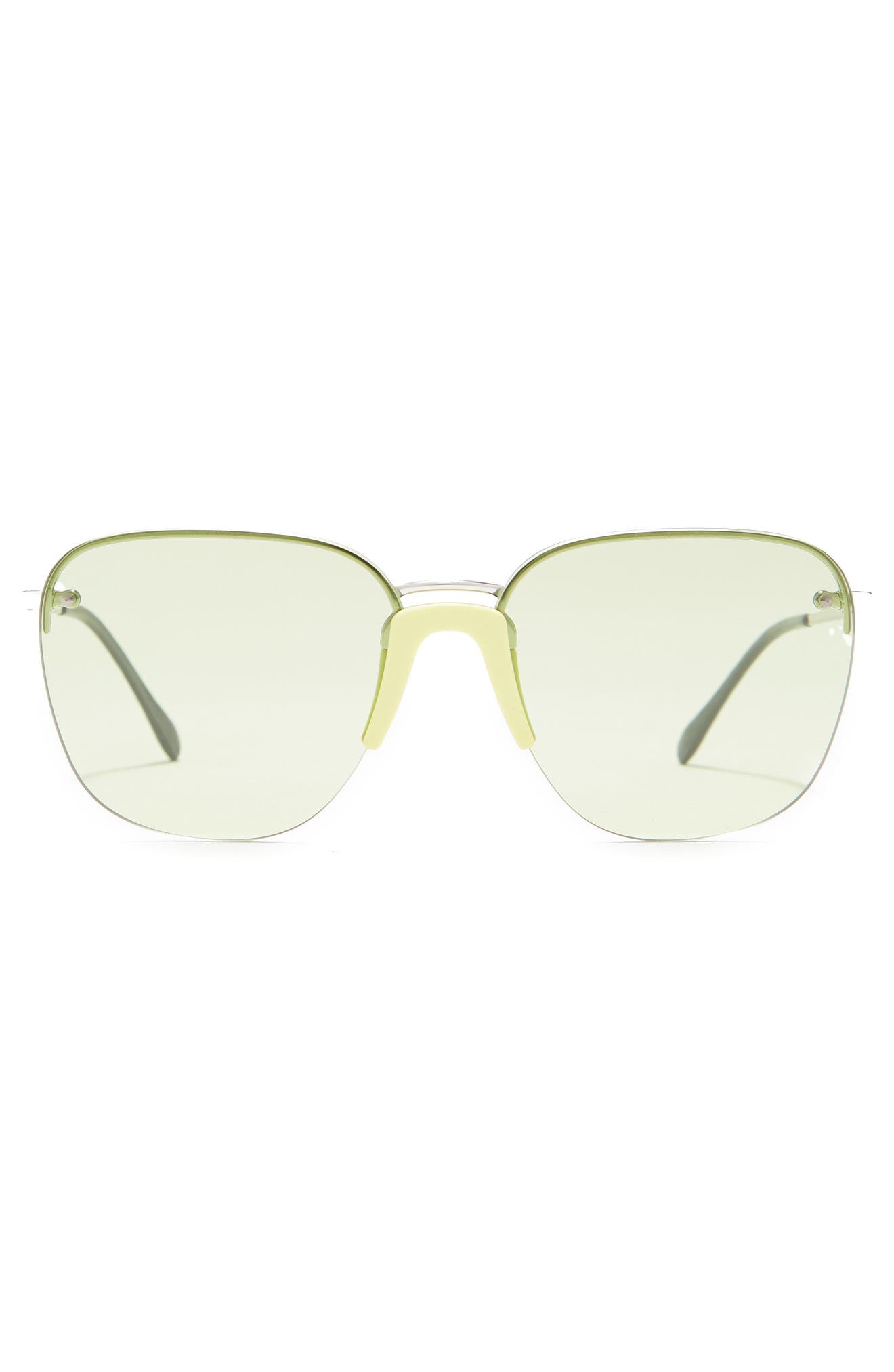 57mm square sunglasses