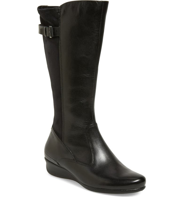 ECCO 'Abelone Tall' Stretch Back Wedge Boot (Women) | Nordstrom