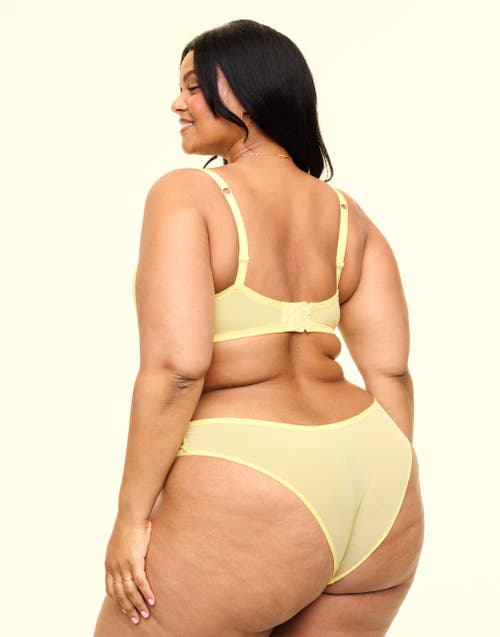 Shop Adore Me Perla Contour Balconette Bra In Light Yellow