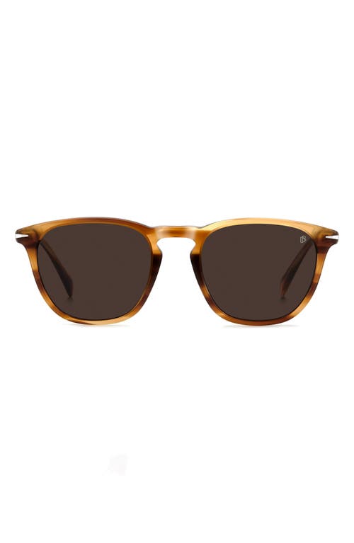 David Beckham Eyewear Square-frame Sunglasses In Brown