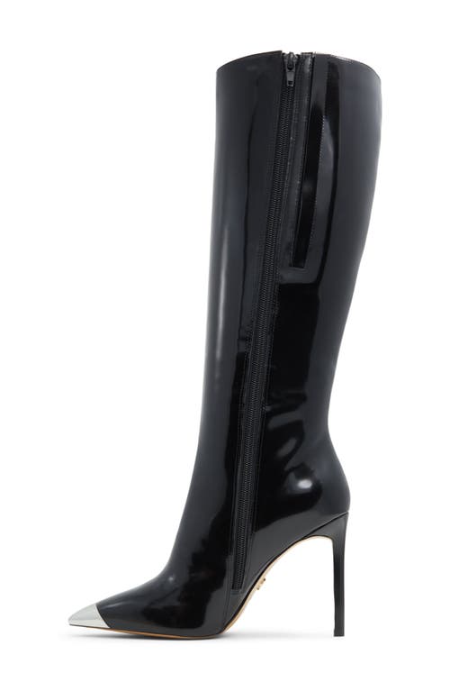 ALDO ALDO AGATHEA POINTED CAP TOE KNEE HIGH BOOT 